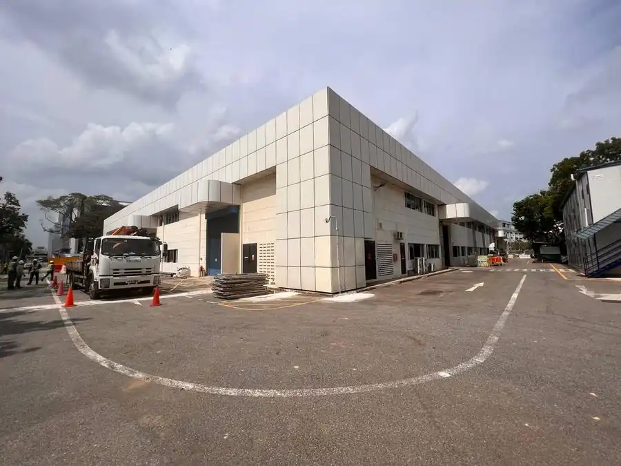 Daikin Factory before demolition
