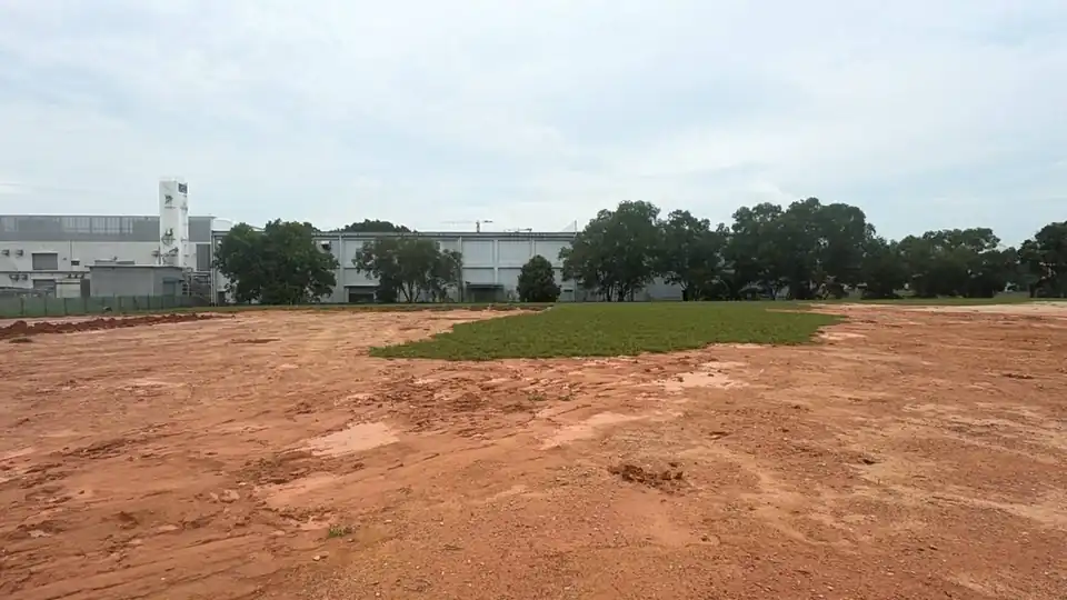Reinstated industrial site at Woodlands Industrial Park D